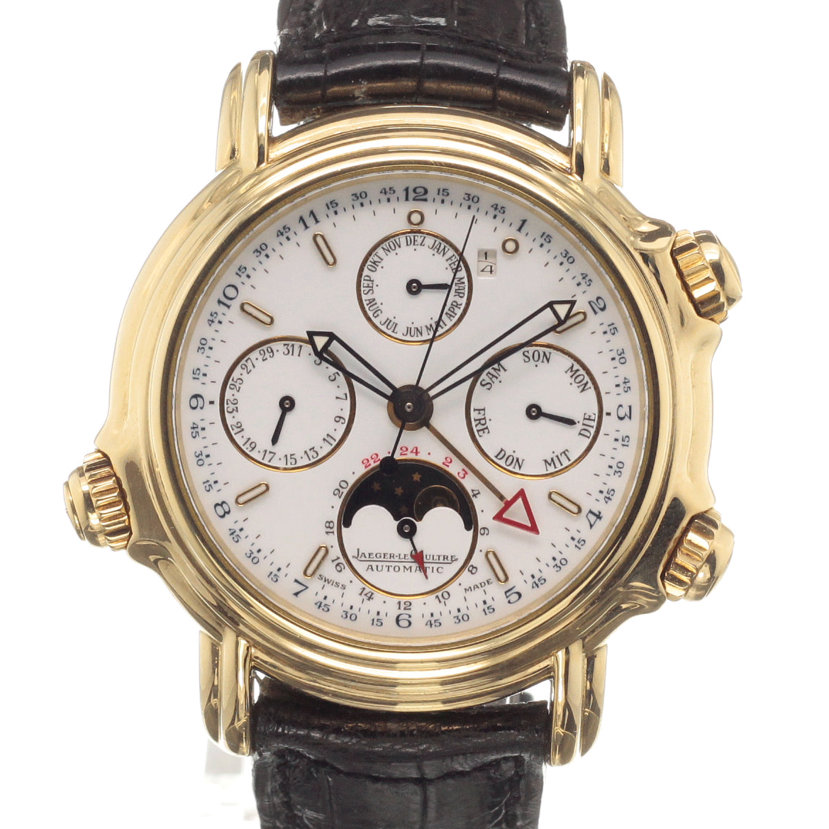 JaegerLeCoultre Perpetual Calendar Grand Reveil Yellow Gold 180.1.99
