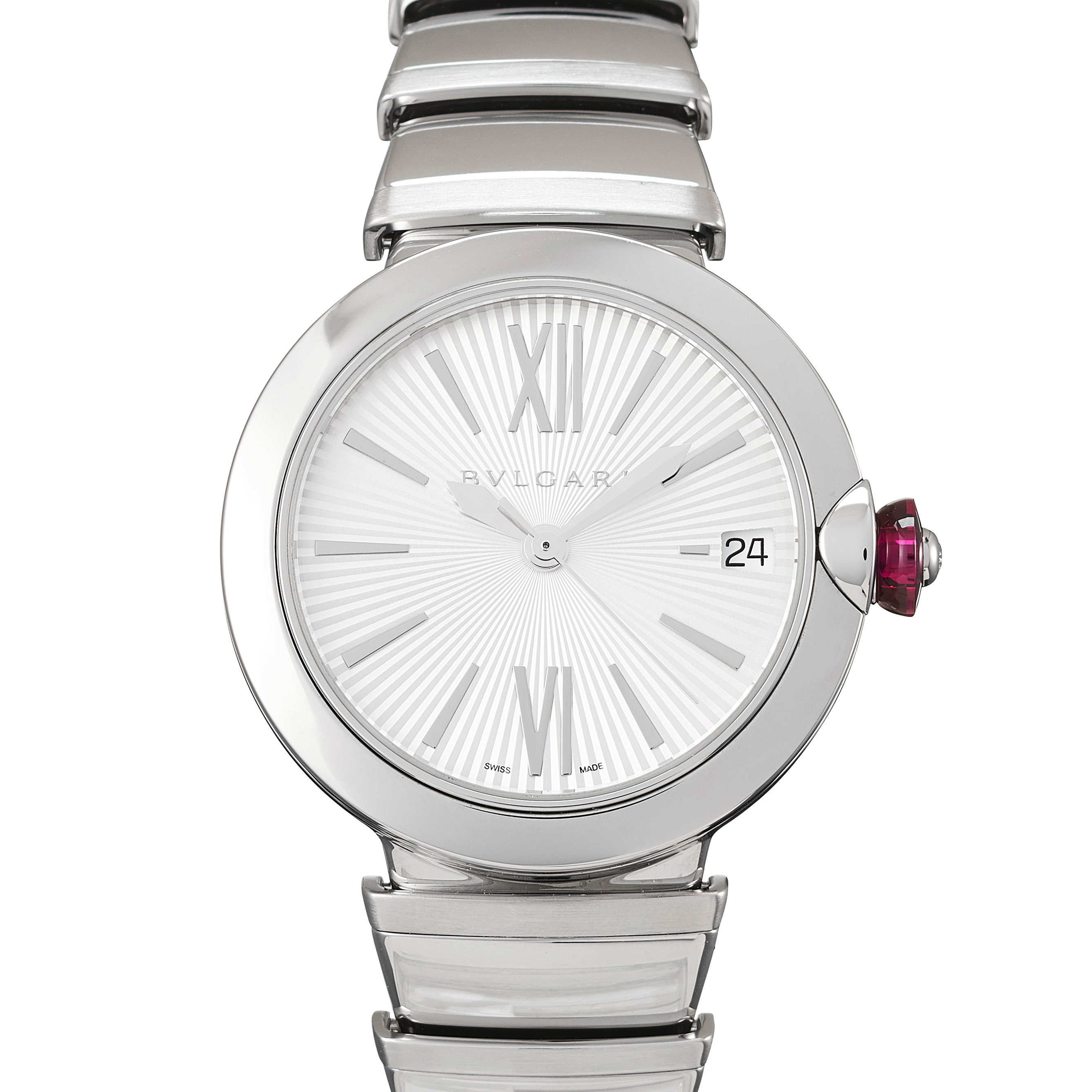 Bulgari Lucea 102219 in Stainless Steel | CHRONEXT