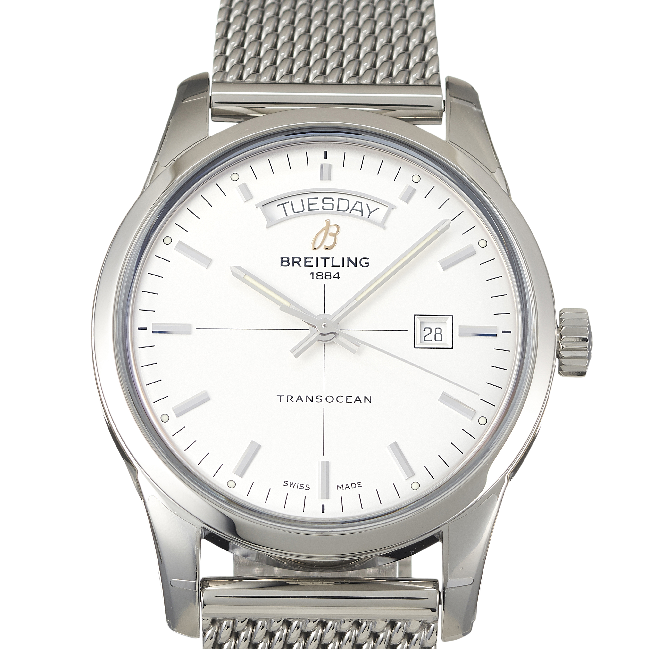 breitling transocean date only