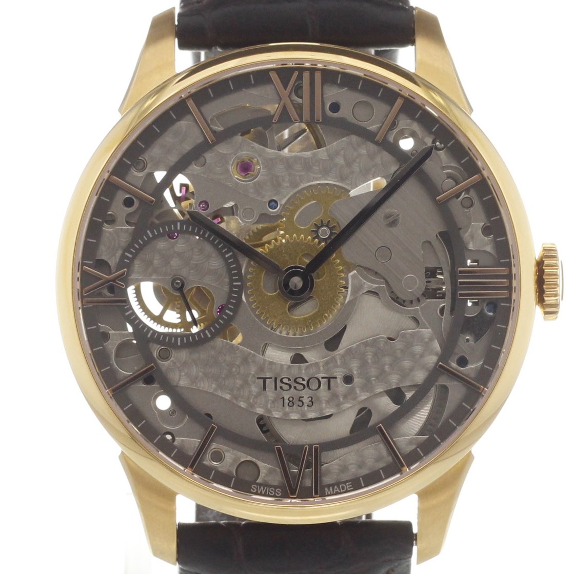 Tissot T-Classic Chemin des Tourelles Squelette T099.405 ...