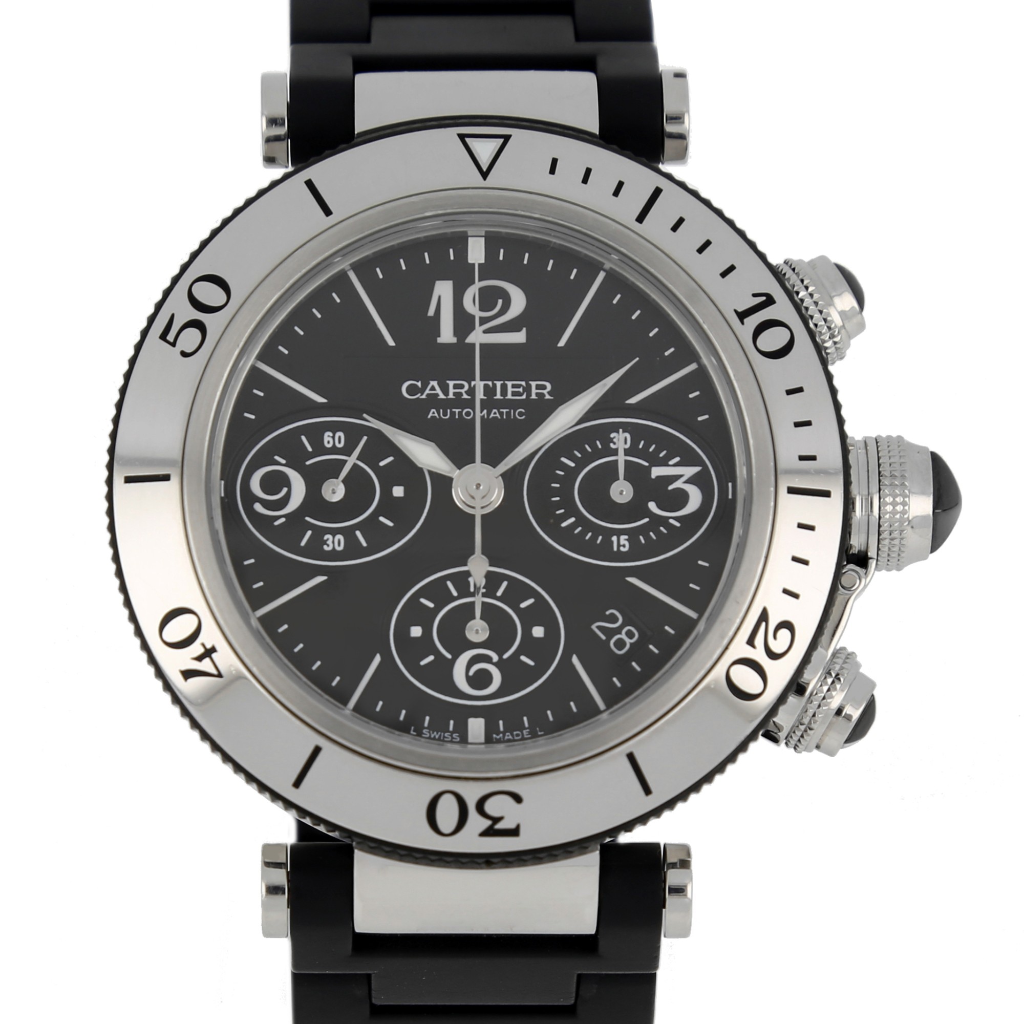 Cartier pasha seatimer chronograph hot sale