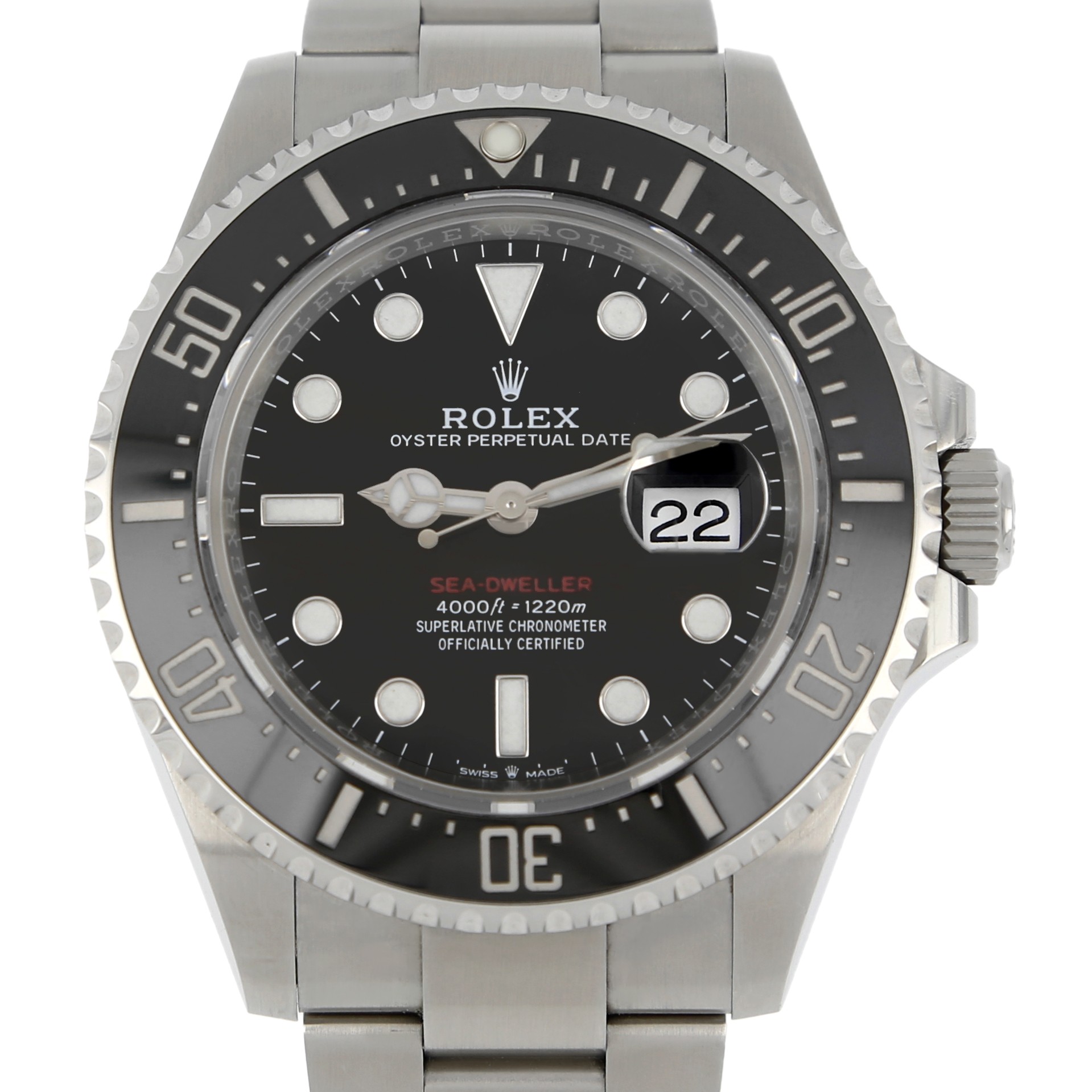 Rolex Sea-Dweller 126600 in Stainless Steel | CHRONEXT Rolex Sea-Dweller 126600 in Stainless Steel | CHRONEXT