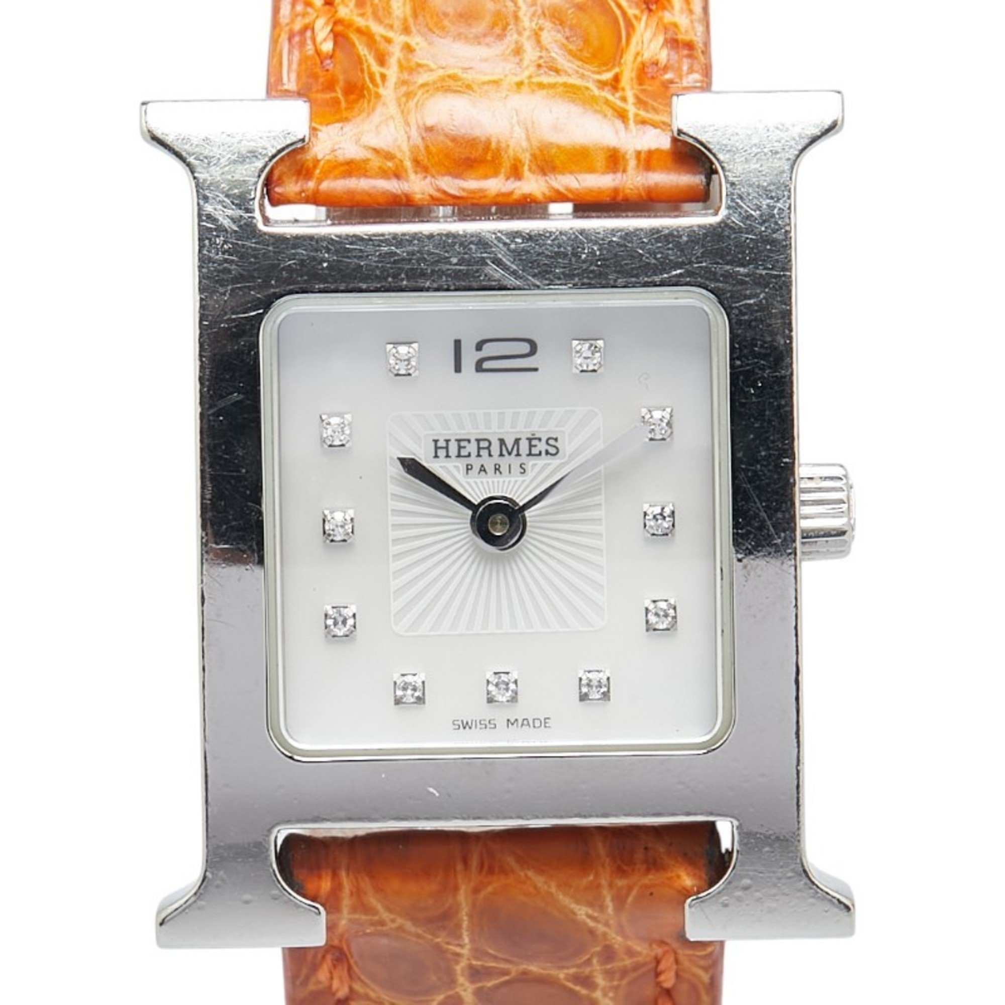 Hermès Heure H HH1.210 Hermès Heure H HH1.210 in Stainless Steel | CHRONEXT