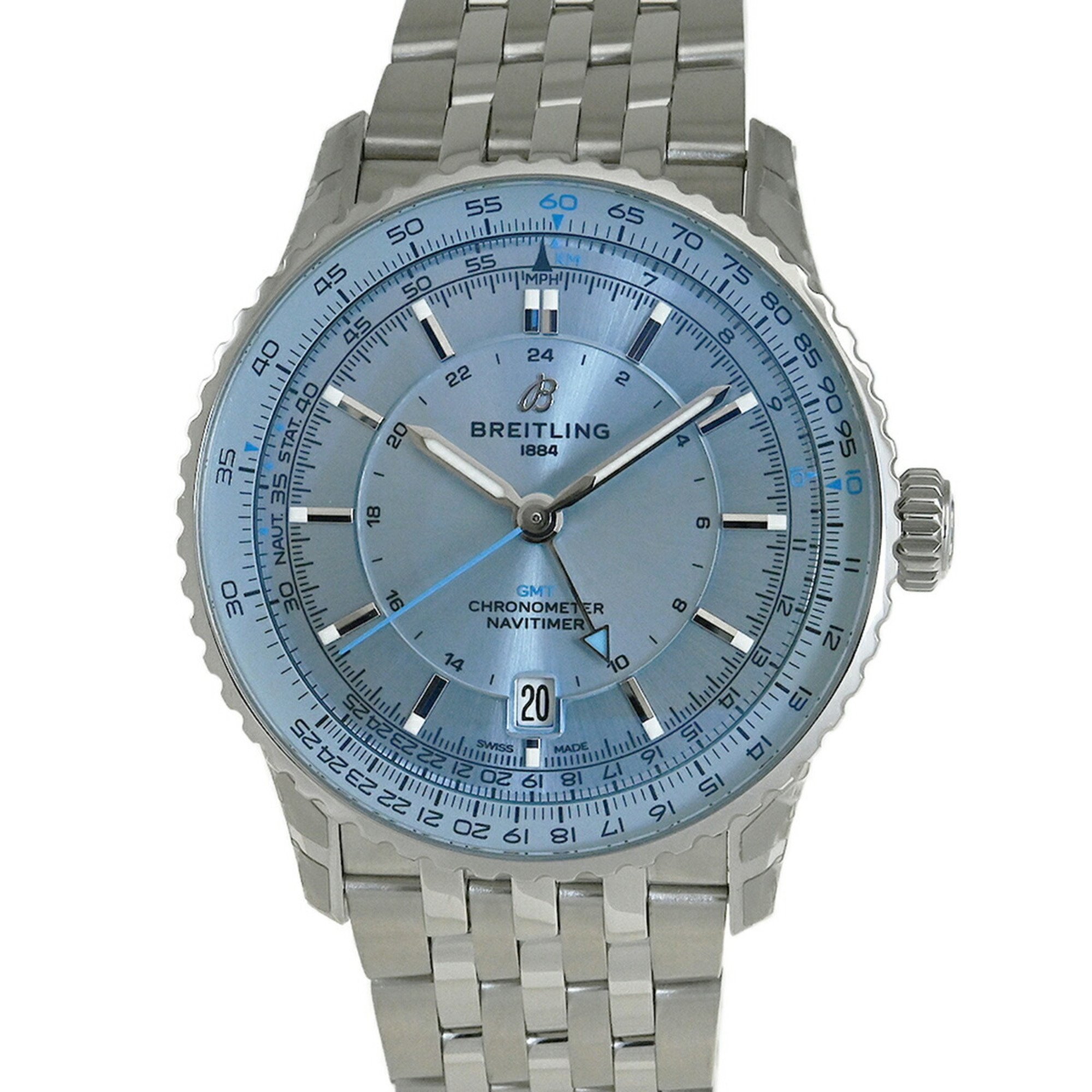 Breitling 1884 レザーケースセットコルトオーシャン44 ブライトリング(BREITLING) スーパーオーシャン 44(SUPEROCEAN 44)