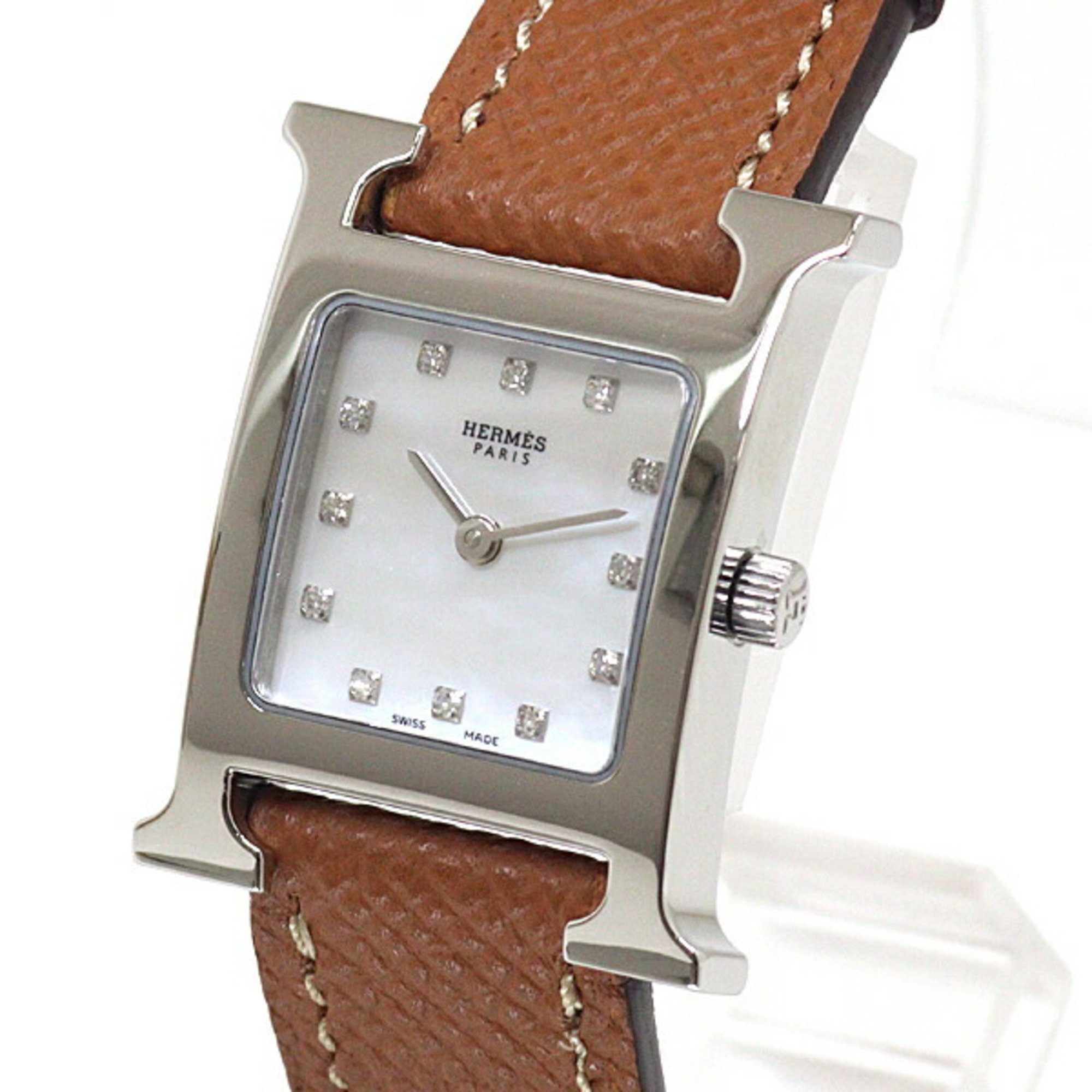 Hermès Heure H HH1.210 in Stainless Steel | CHRONEXT