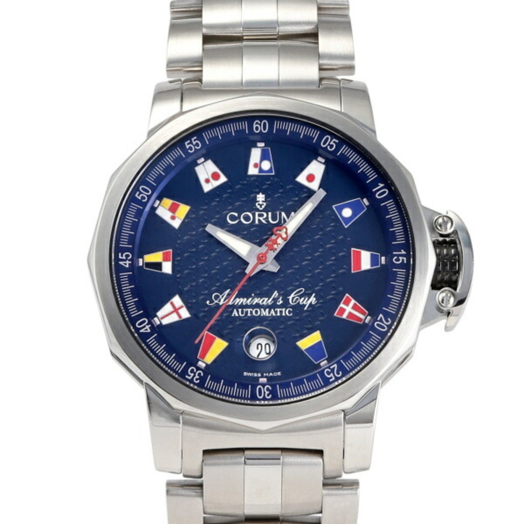 Corum Admiral's Cup in Edelstahl CHRONEXT