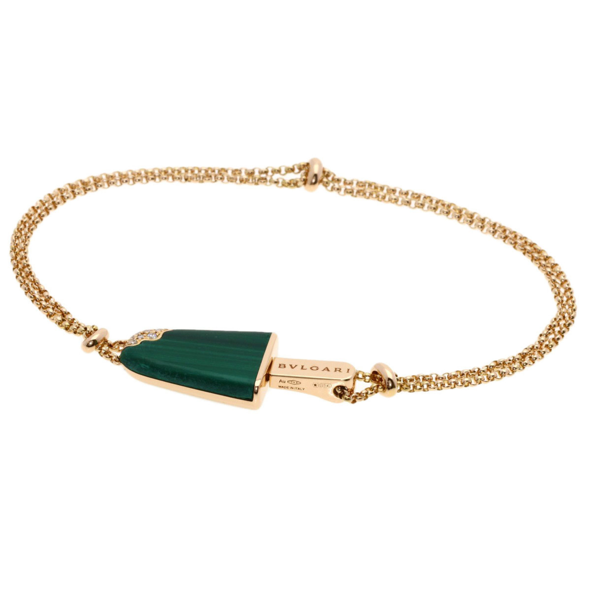 Bvlgari Gelati Malachite Diamond SM Bracelet RN0000671 in | CHRONEXT