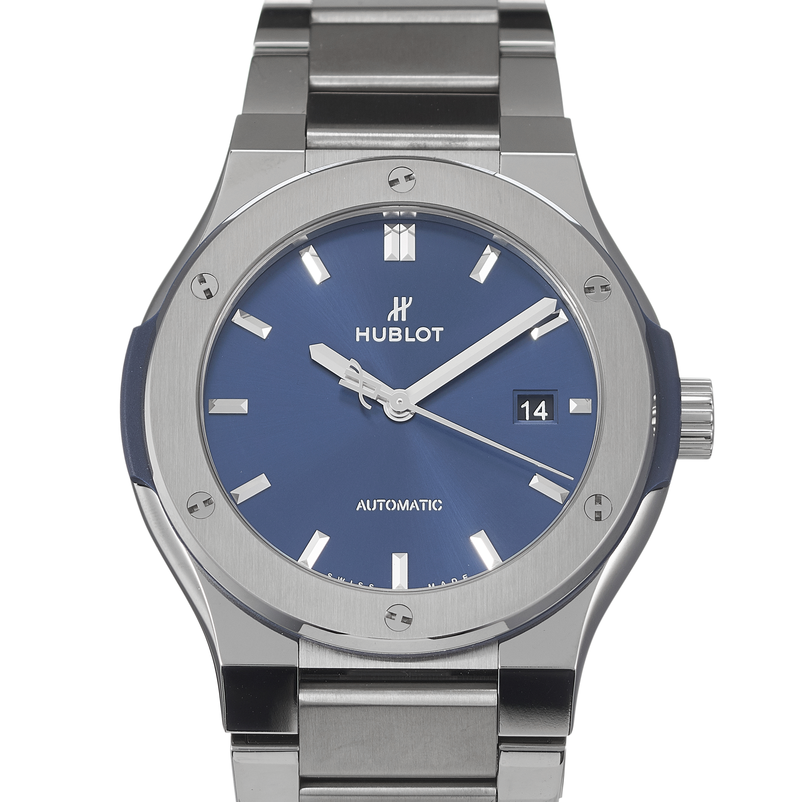 hublot fusion classic blue