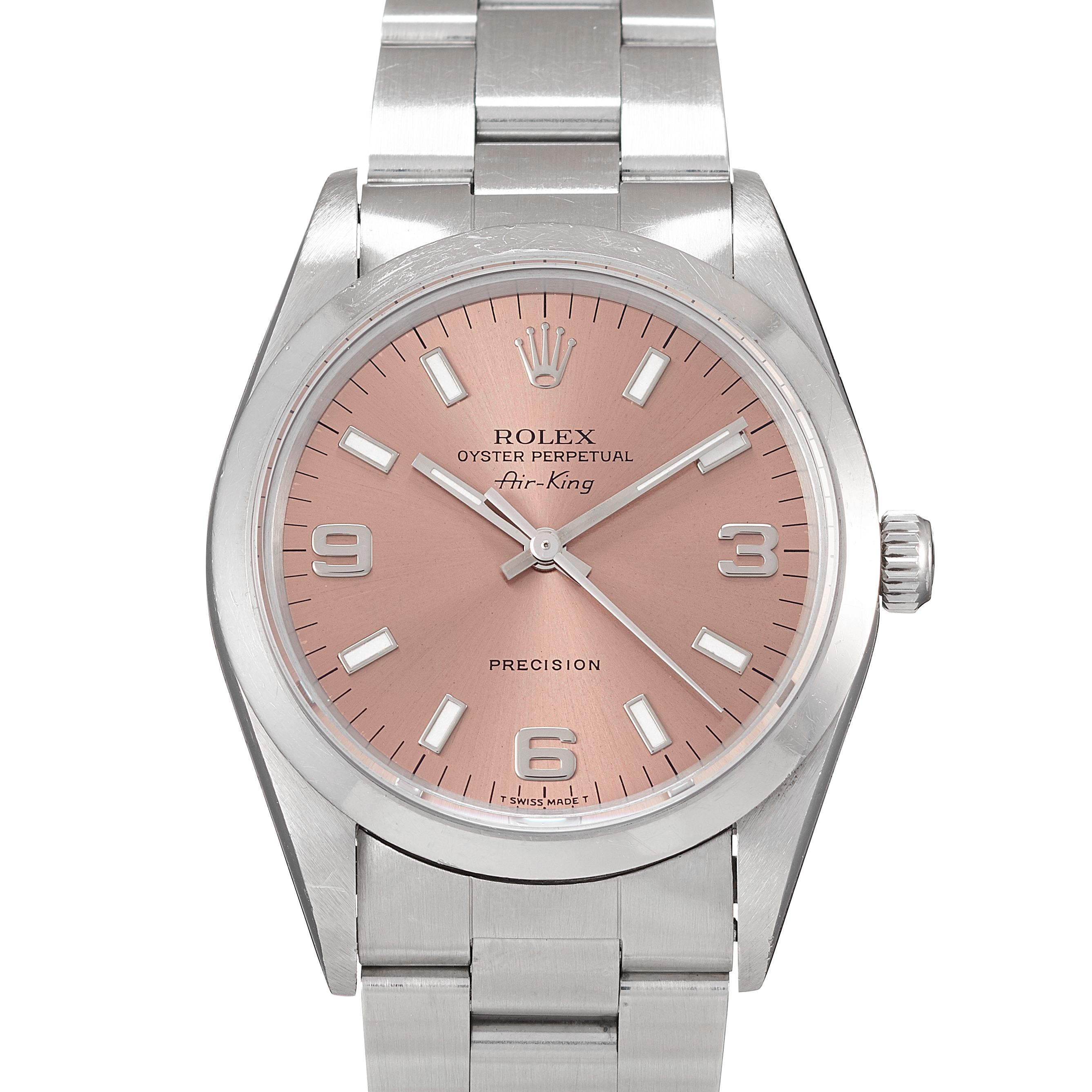 rolex air king pink