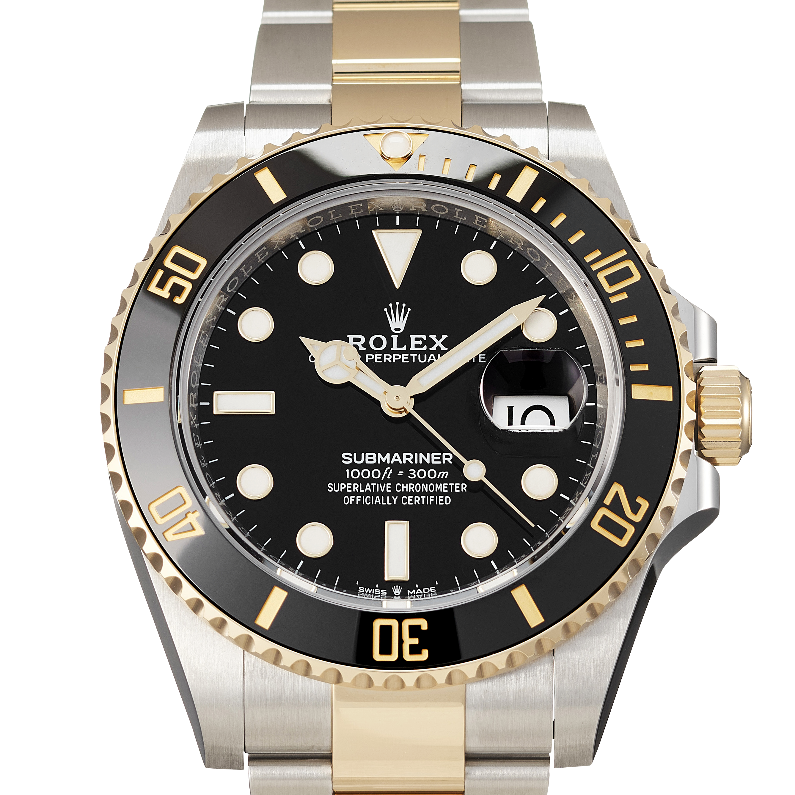 Rolex Submariner 126613LN in Stainless Yellow Gold
