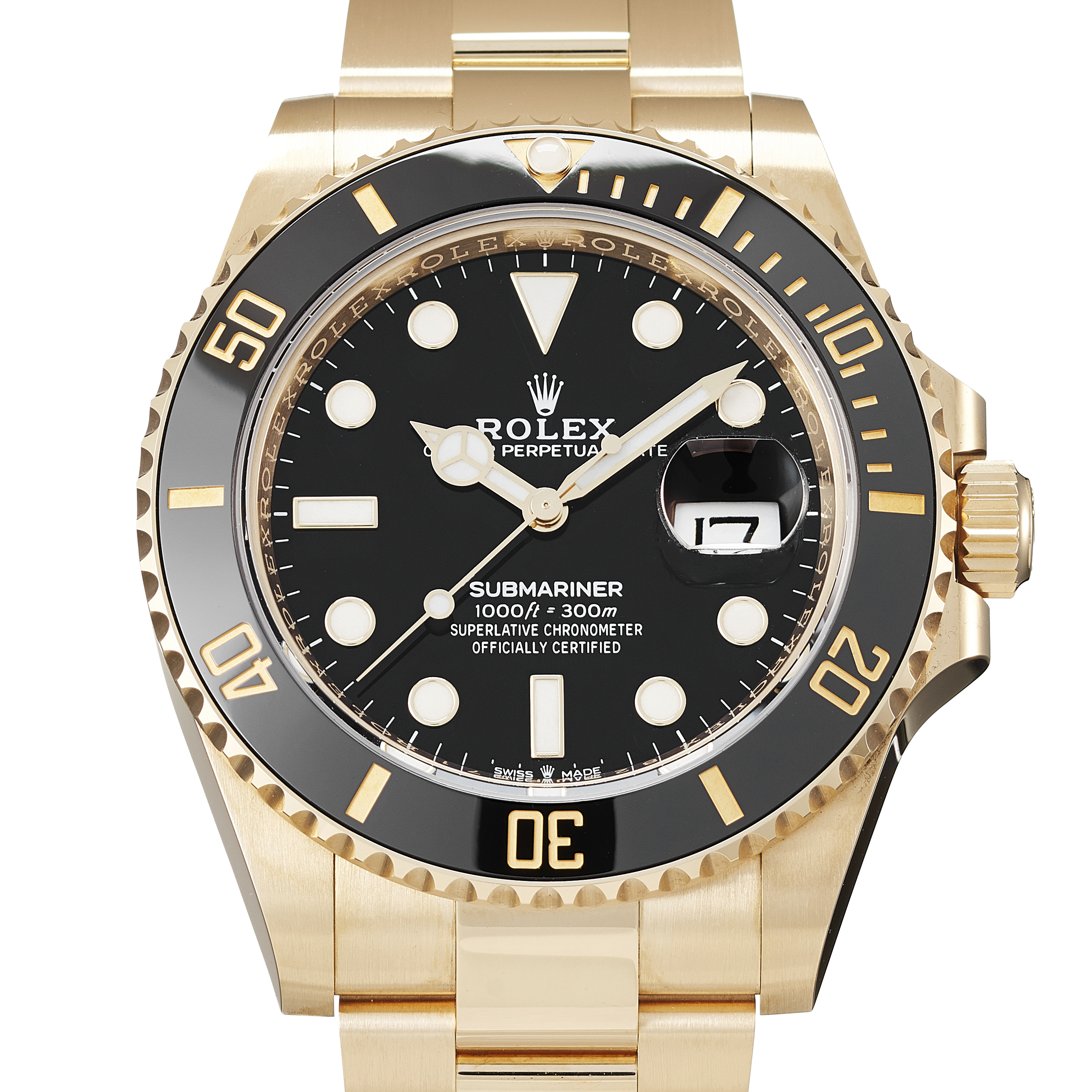 Rolex Submariner 126618LN in Yellow Gold