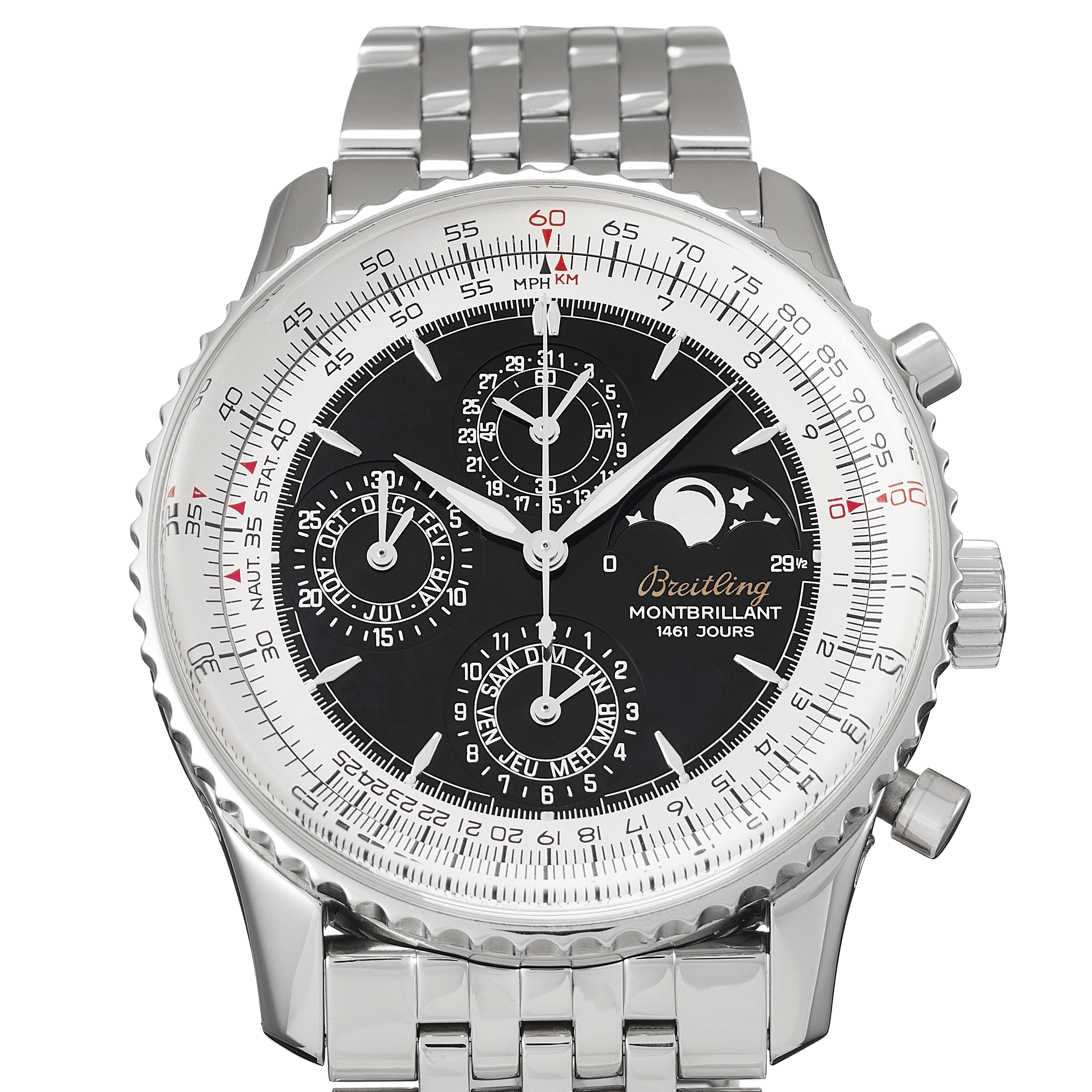 breitling montbrillant moonphase