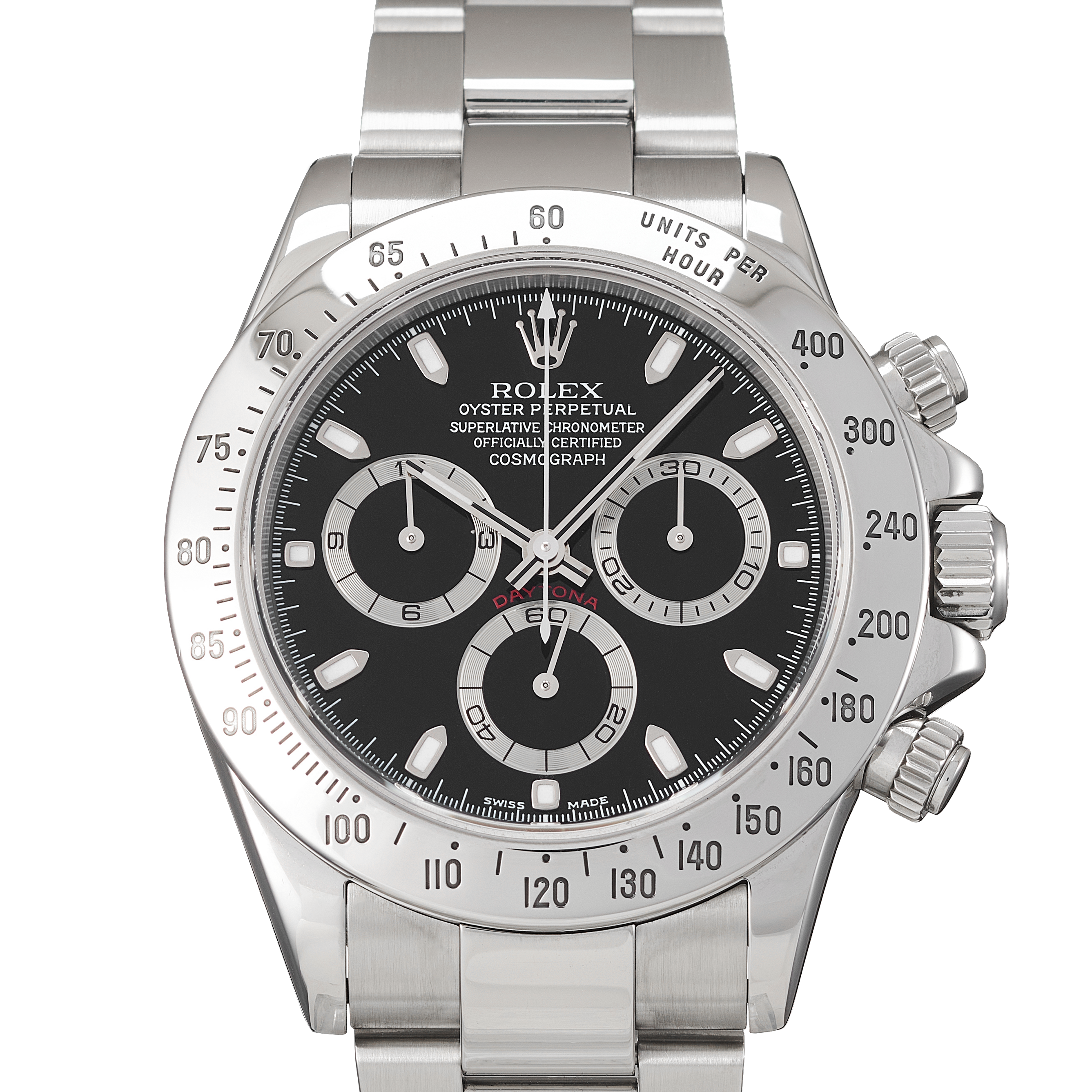 Rolex Cosmograph Daytona 116520 in Roestvrij staal | CHRONEXT