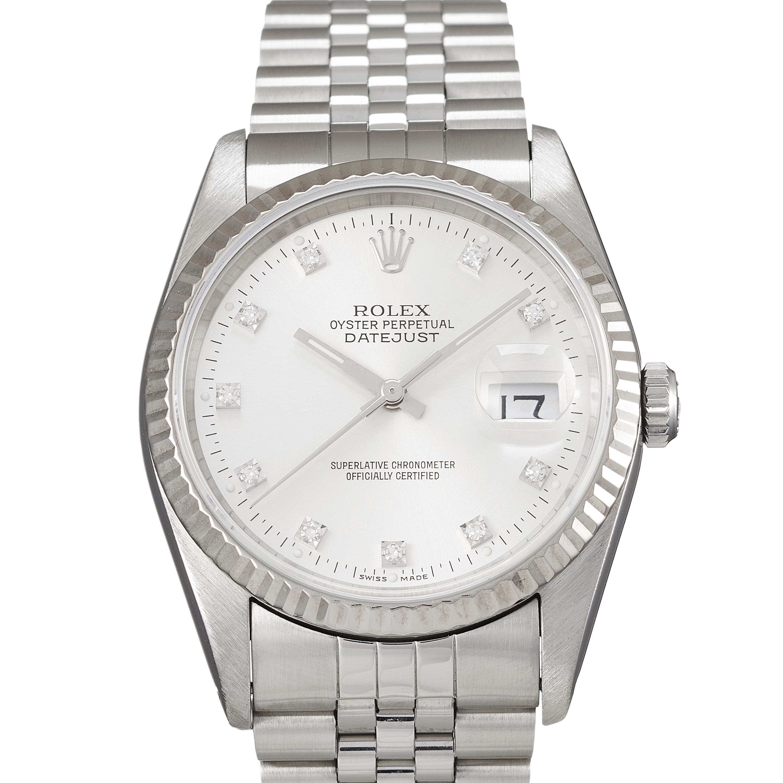 ROLEX DATEJUST 16234 3コマ Buy Online Rolex Datejust 16234 with Black Diamonds Dial