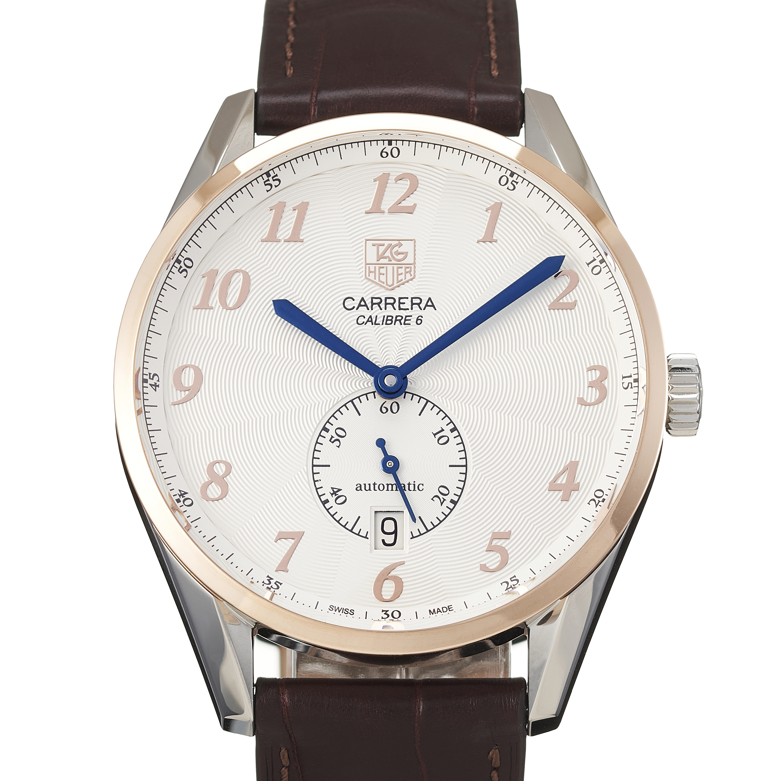 TAG Heuer Carrera WAS2156 in Acciaio inox oro rosa CHRONEXT