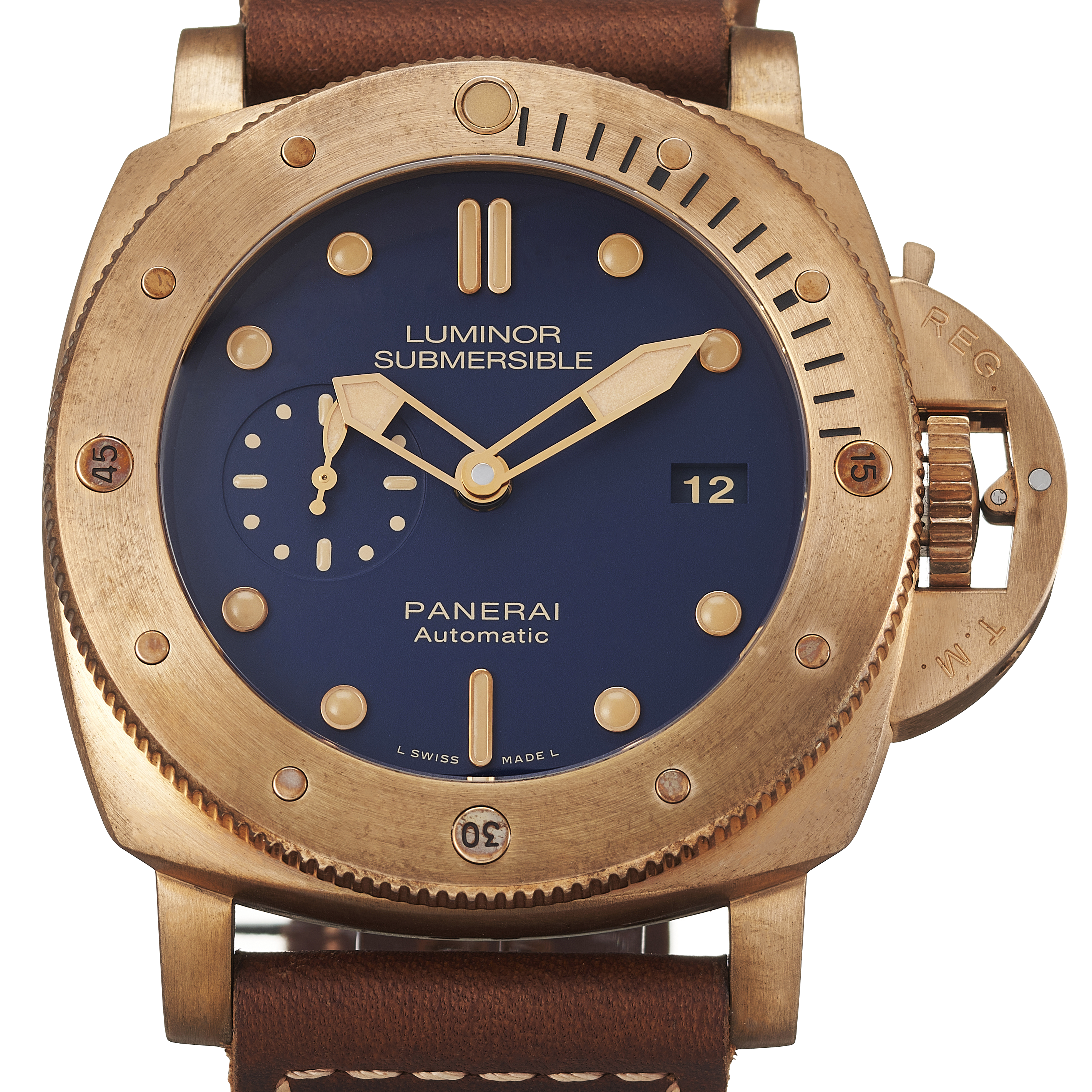 Panerai on sale luminor bronze