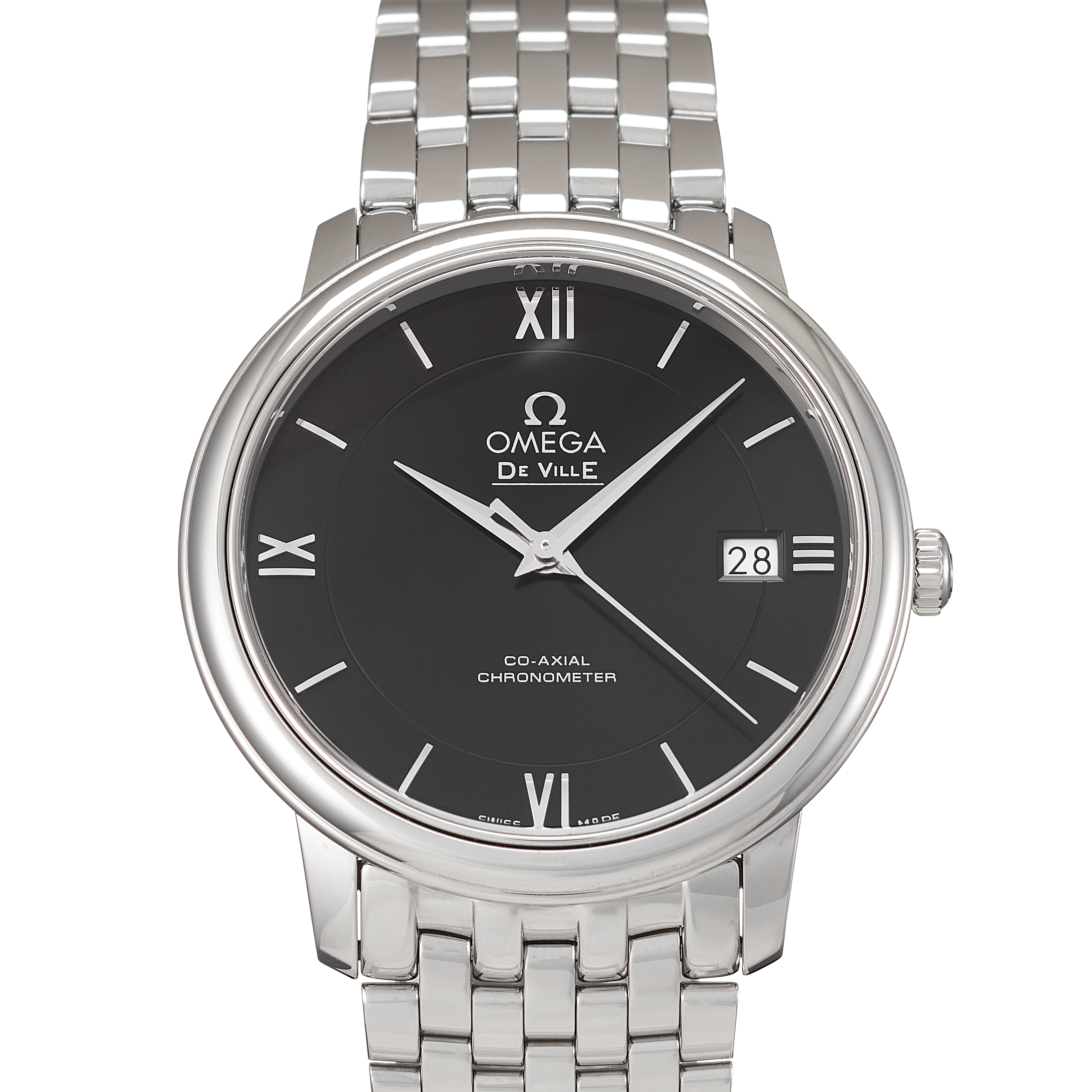 Omega De Ville 424.10.37.20.01.001 in Stainless Steel | CHRONEXT