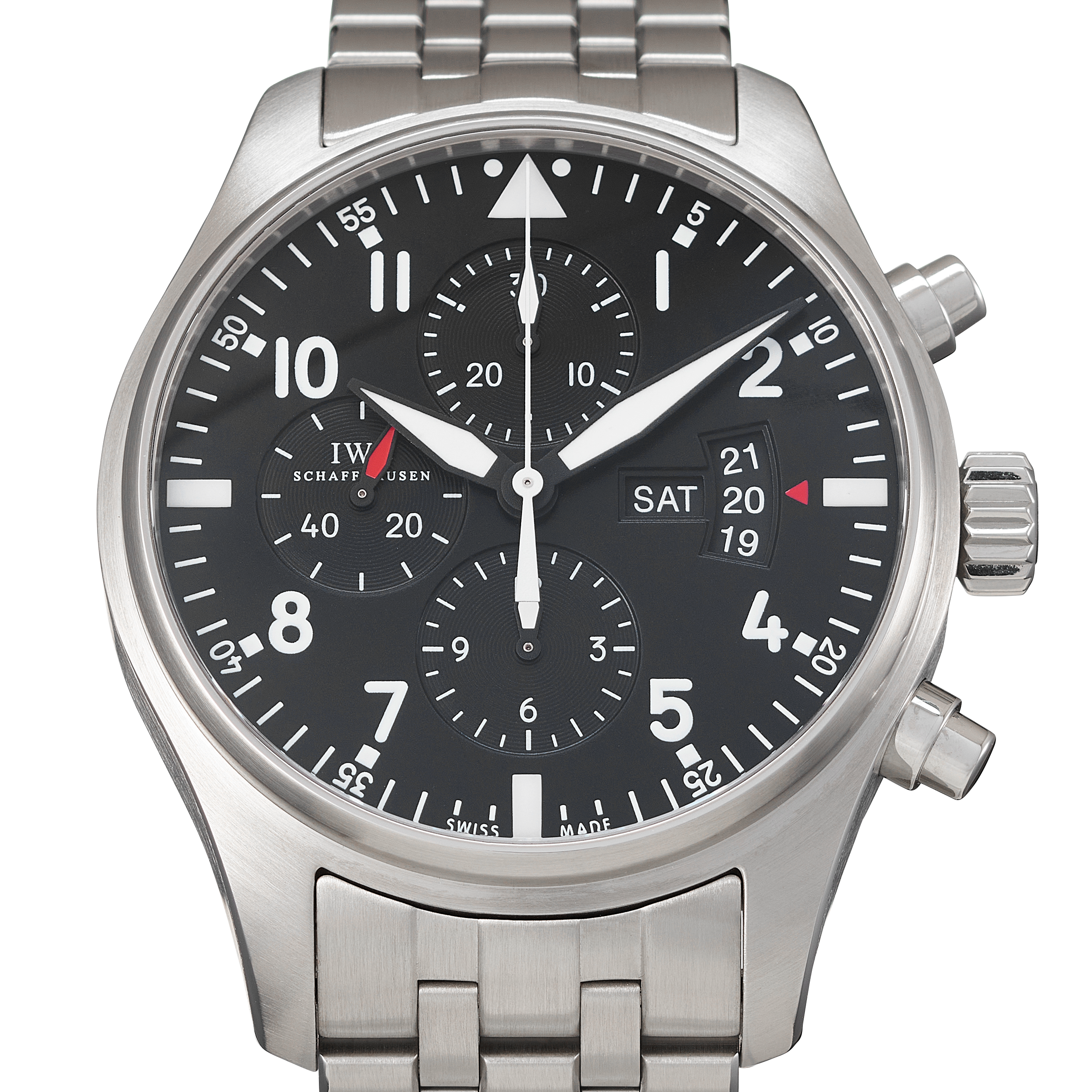iwc pilot automatic chronograph