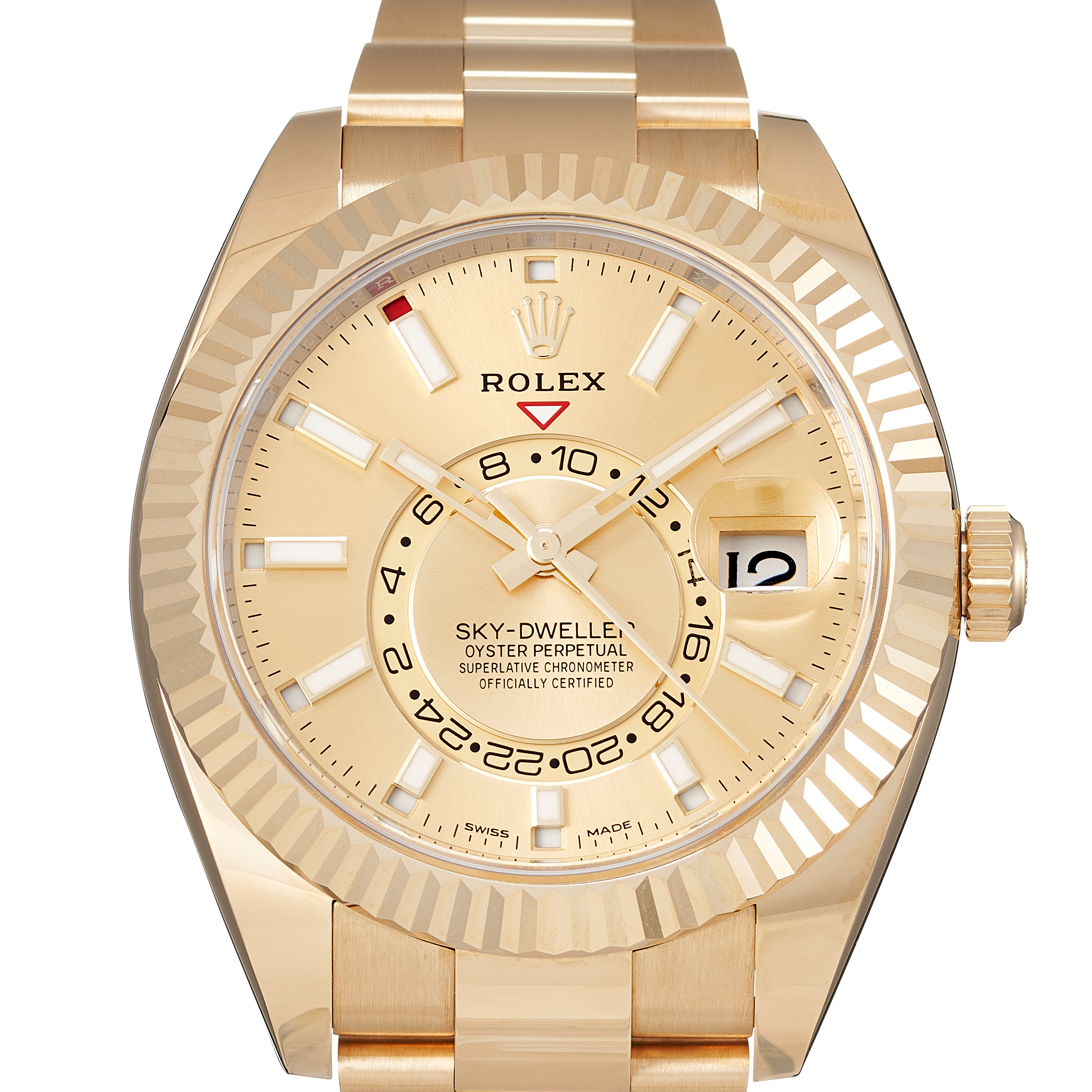 Rolex Sky-Dweller 326938 in Yellow Gold | CHRONEXT