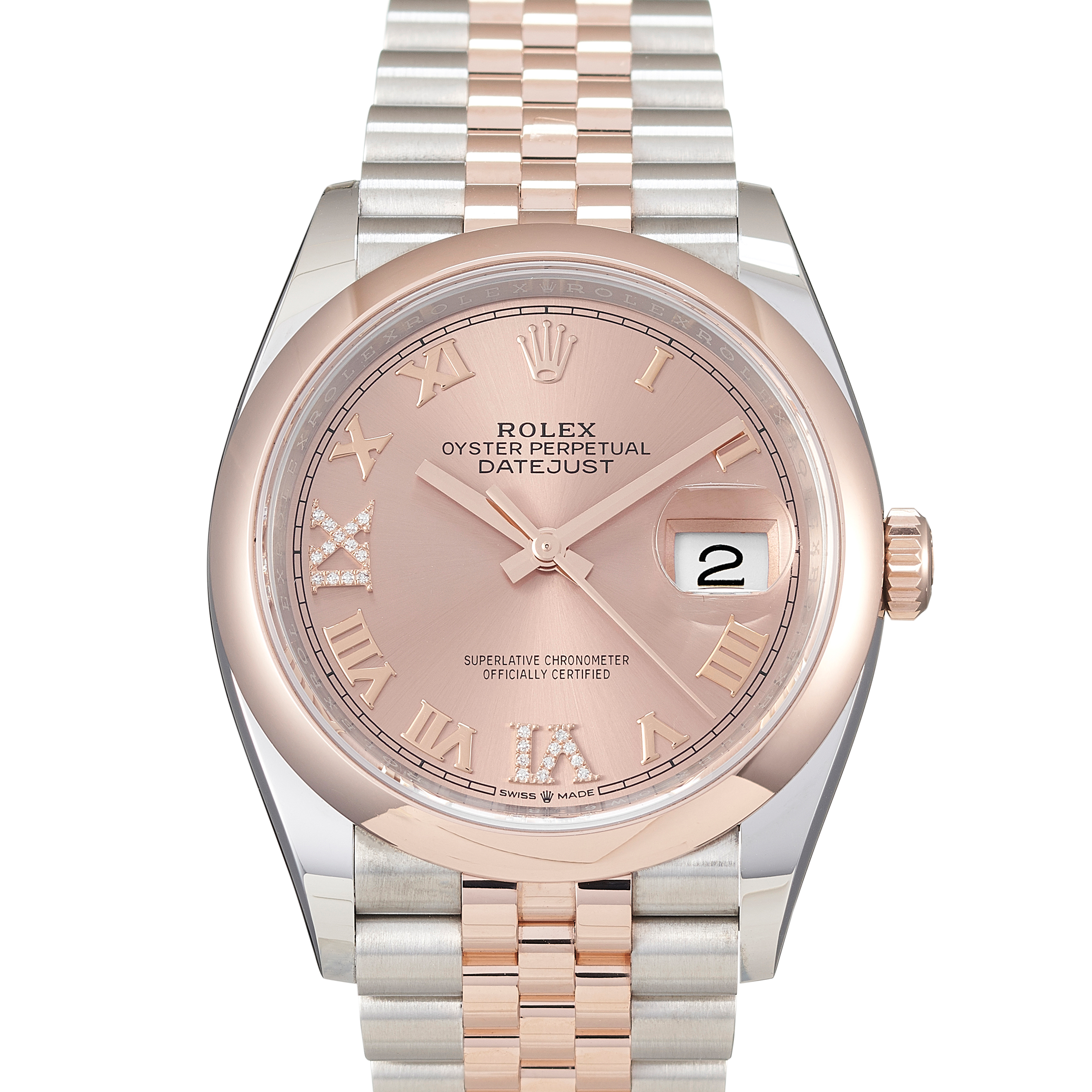 Rolex datejust 2024 36 rose