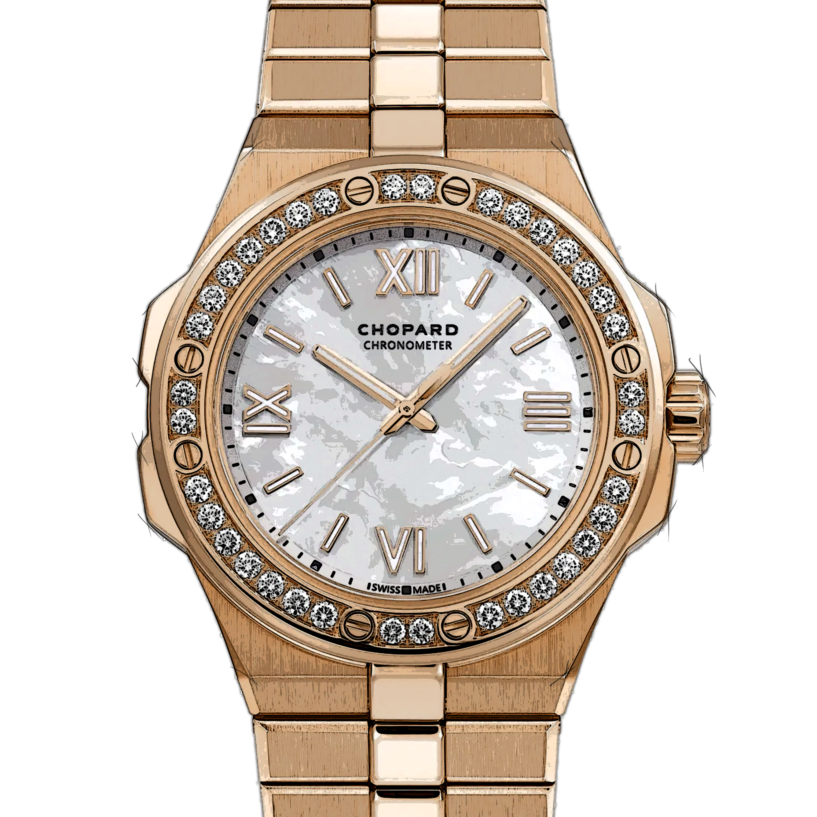 Chopard Alpine Eagle 295370 5002 in Rose Gold CHRONEXT