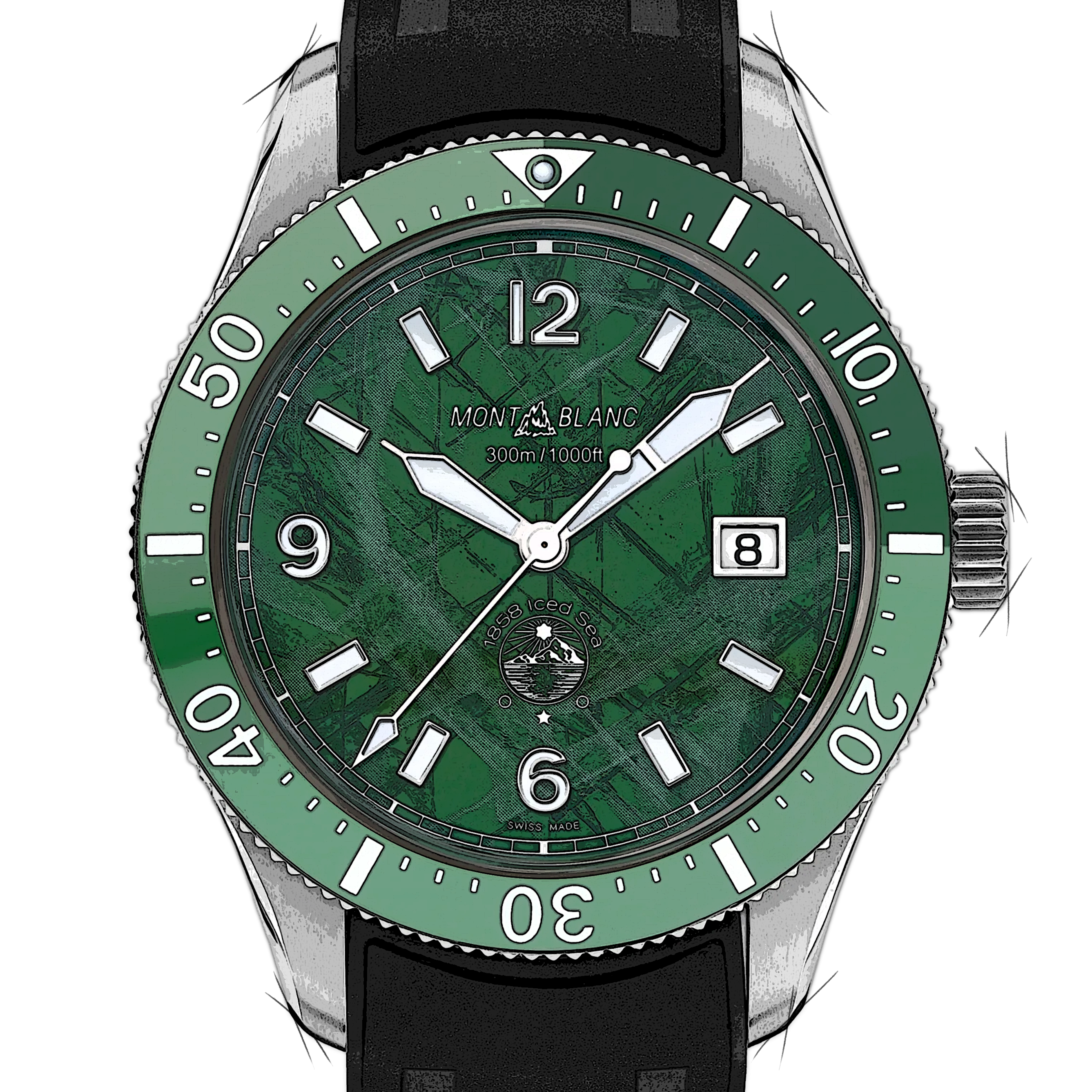 【希少】Montblanc コラボ HARRISON&GREEN タイピン V52948_1_det.png