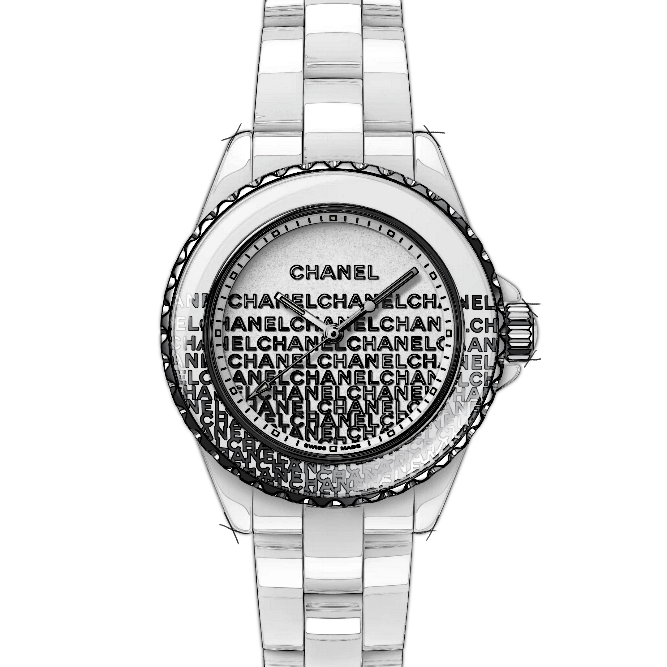 Chanel J12 H7419 in Ceramic
