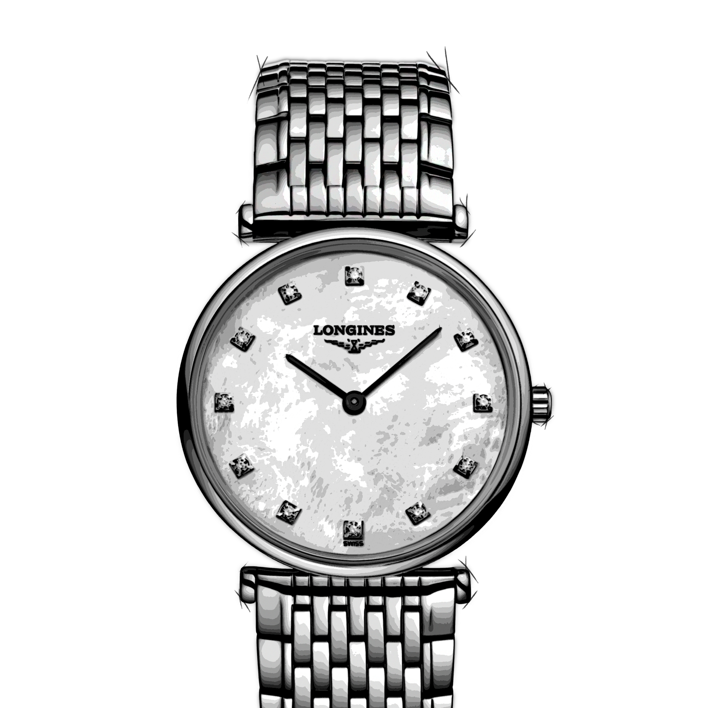 746 LONGINES 時計　グランドクラシック　レディース　ゴールド　希少 746 LONGINES 時計 グランドクラシック レディース ゴールド 希少 746