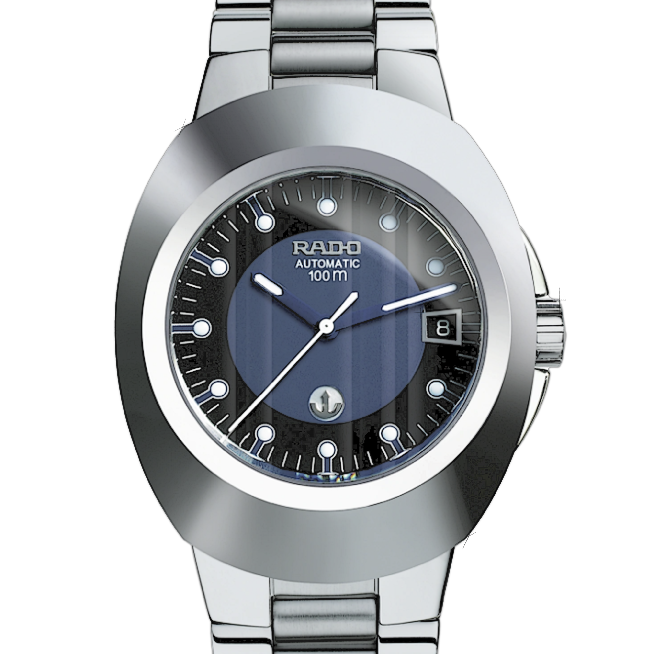 Rado New Original R12637163 in Edelstahl CHRONEXT