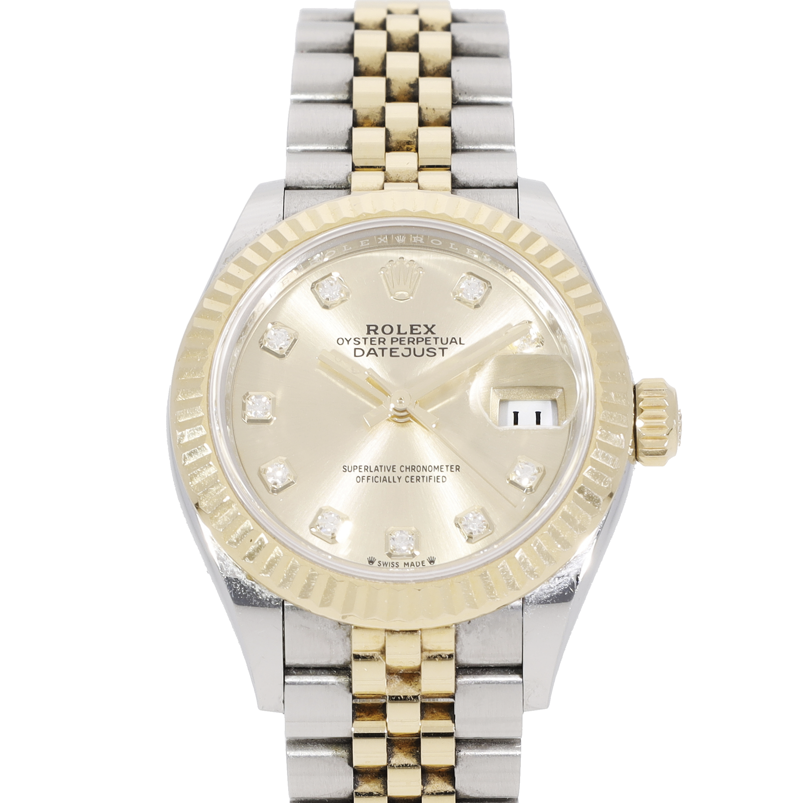 Rolex Lady-Datejust 279173 en Acier inoxydable Or jaune CHRONEXT