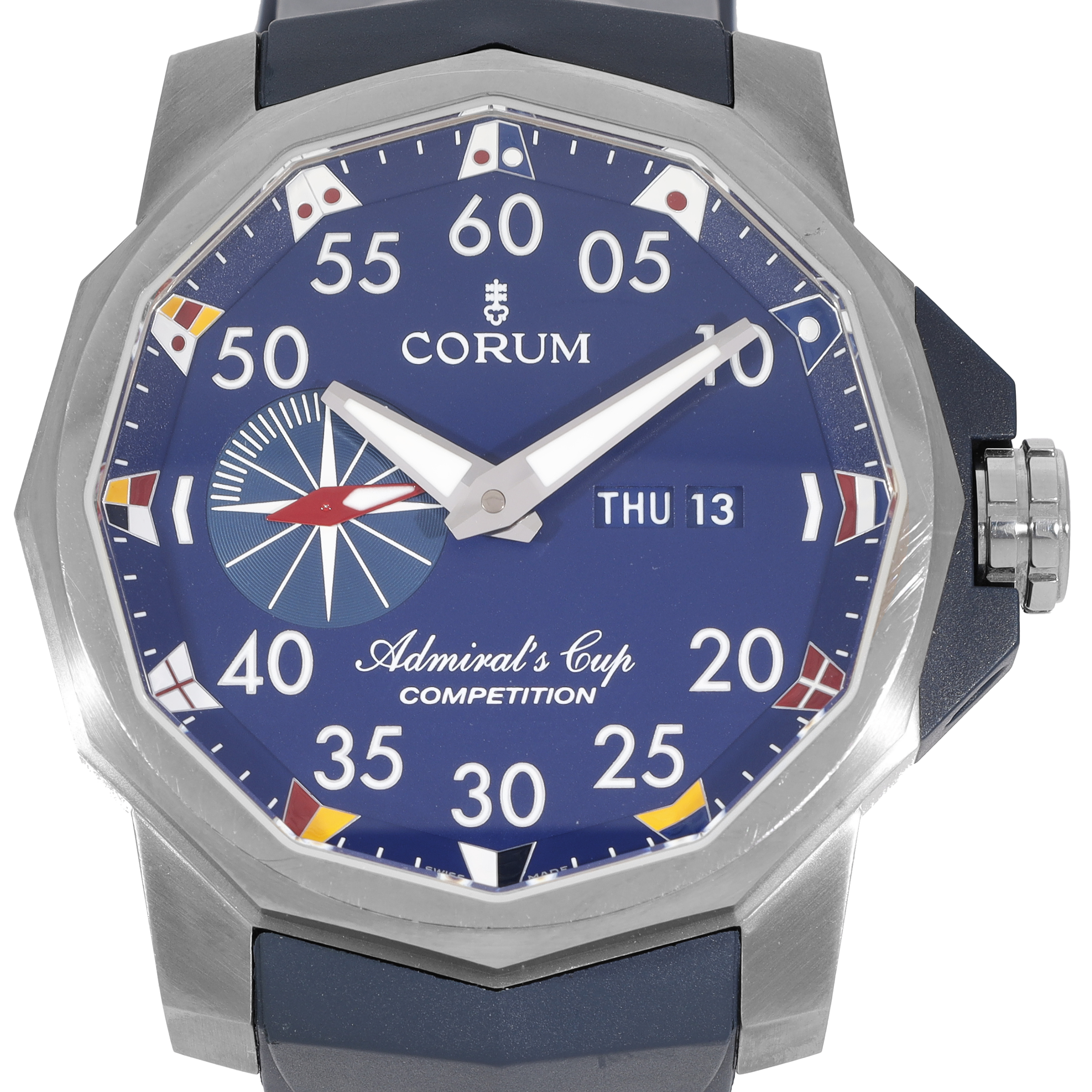 Corum Admiral's Cup 947.933.04/0373 AB12 in Titanium | CHRONEXT
