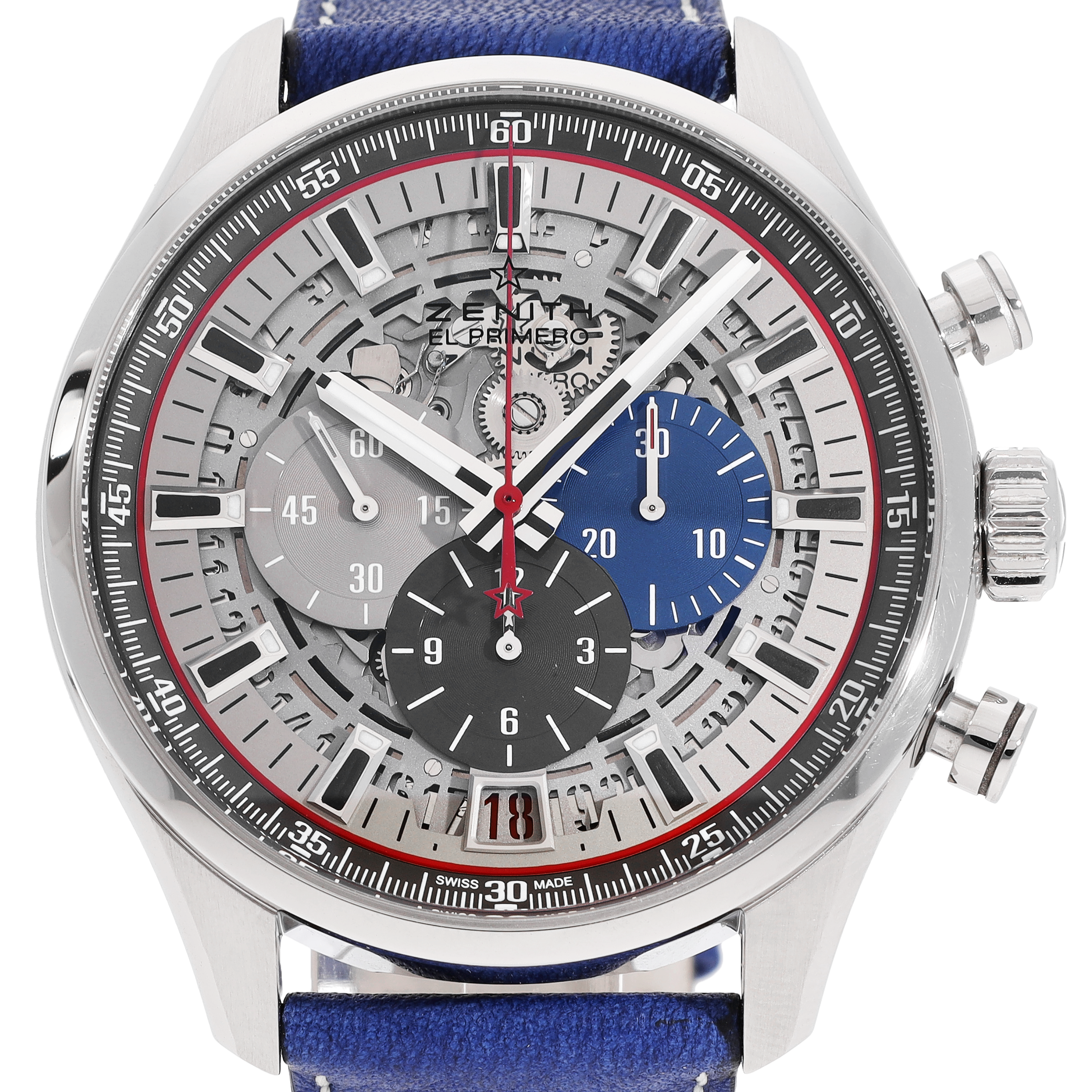 Zenith El Primero in Edelstahl CHRONEXT
